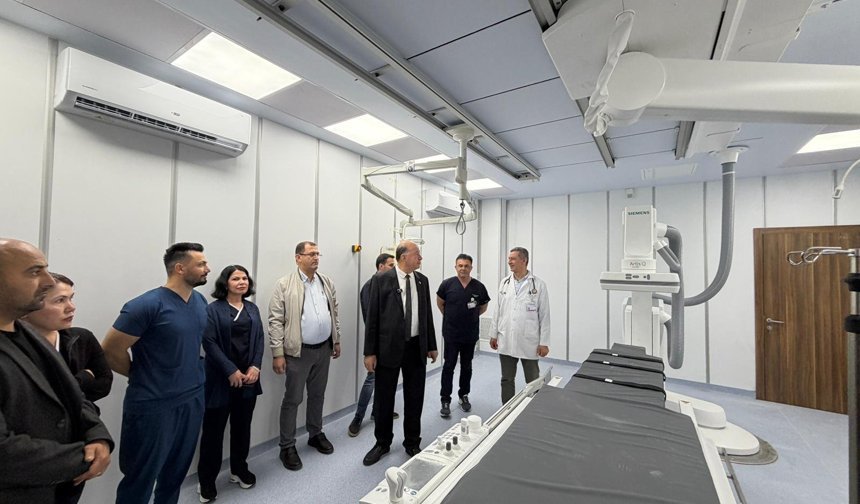 Dinçyürek:” Mağusa Devlet Hastanesi’nde Anjiyo Merkezi hizmete hazır”