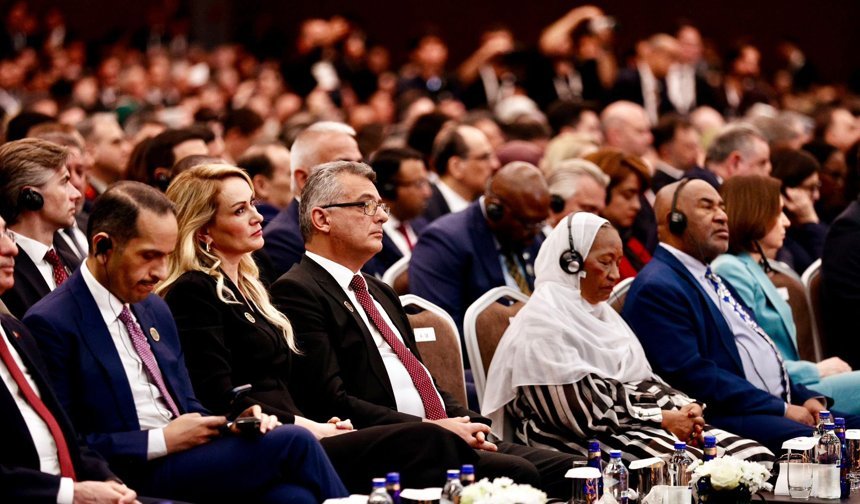 Cumhurbaşkanı Tufan Erhürman, Antalya Diplomasi Forumu açılış törenine katıldı