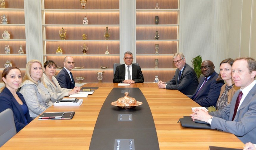 Cumhurbaşkanı Tufan Erhürman, BM Barış Operasyonlarından Sorumlu Genel Sekreter Yardımcısı Jean-Pierre Lacroix ile görüş