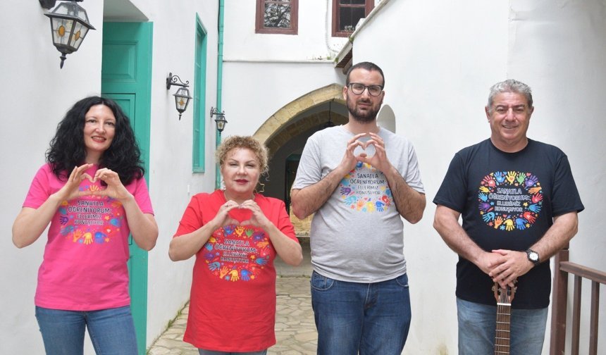 Lefkoşa Belediye Orkestrası “Sanatla Öğreniyorum: Ellerimiz Konuşuyor” başlıyor