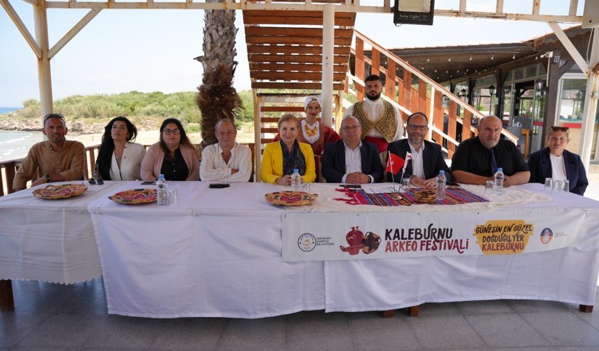 “Kaleburnu Arkeo Festivali”, pazar günü yapılacak