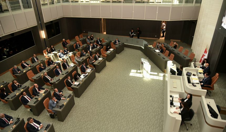 Meclis Genel Kurulu toplandı