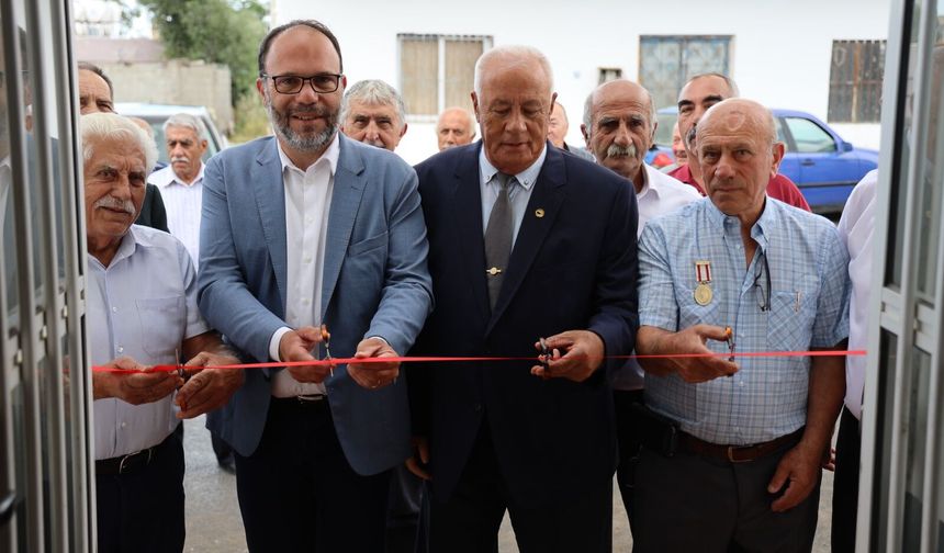Türk Barış Kuvvetleri Gaziler Derneği İskele Şube Binası açıldı