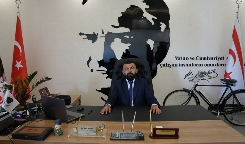 Geçitkale-Serdarlı Belediye Başkanı Halil Kasım’dan Dünya Basın Özgürlüğü Günü mesajı