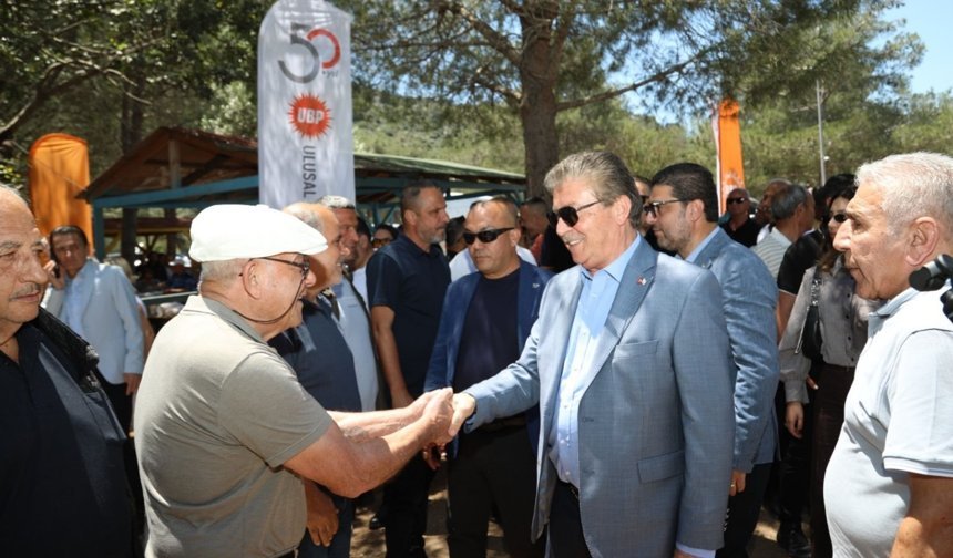 UBP'nin 50. kuruluş yıl dönümü etkinlikleri kapsamında “50. Yıl Bahar Pikniği” düzenlendi