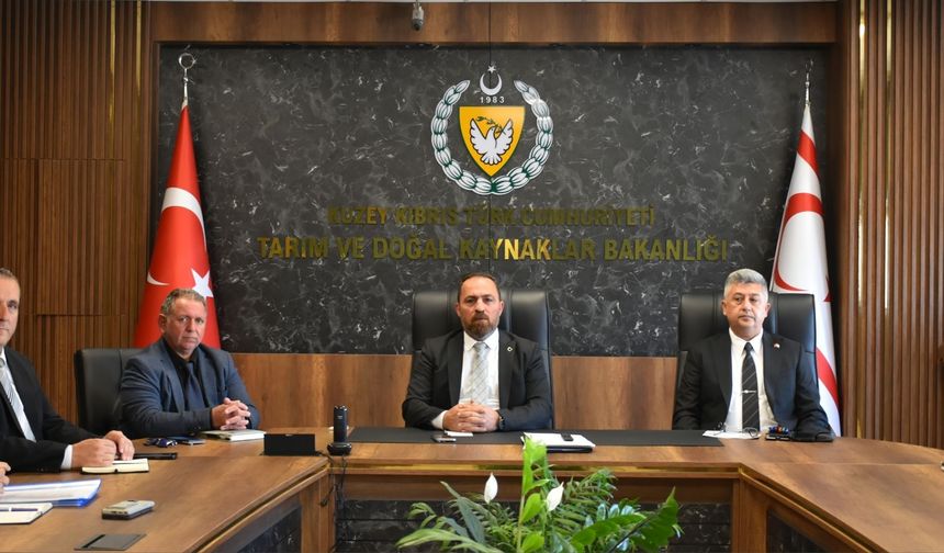 Tarım ve Doğal Kaynaklar Bakanlığı’nda yangın koordinasyon toplantısı yapıldı