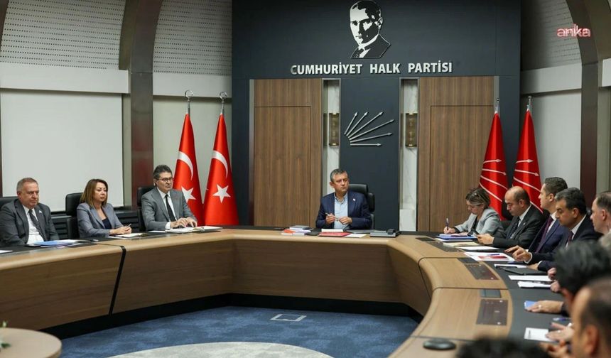 CHP MYK olağanüstü toplandı