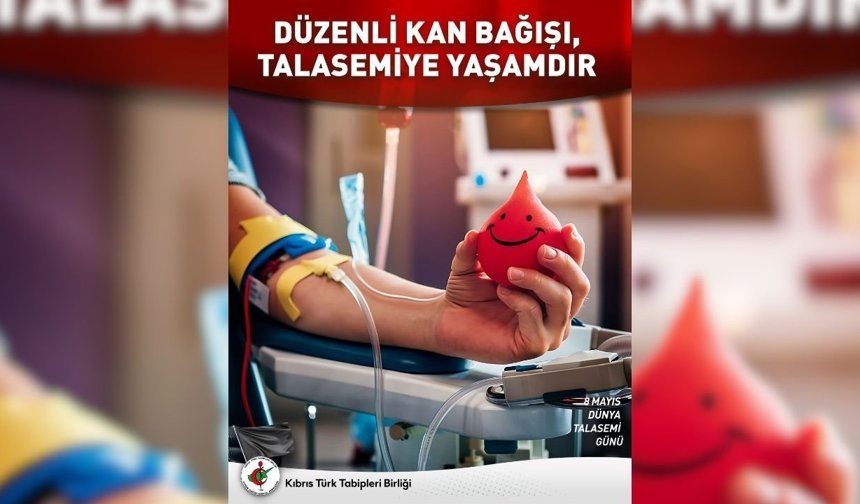KTTB, düzenli kan bağışının önemine vurgu yaptı