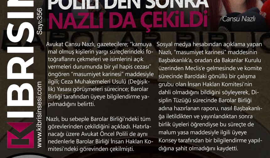 BUGÜNÜN MANŞETİ | POLİLİ’DEN SONRA NAZLI DA ÇEKİLDİ