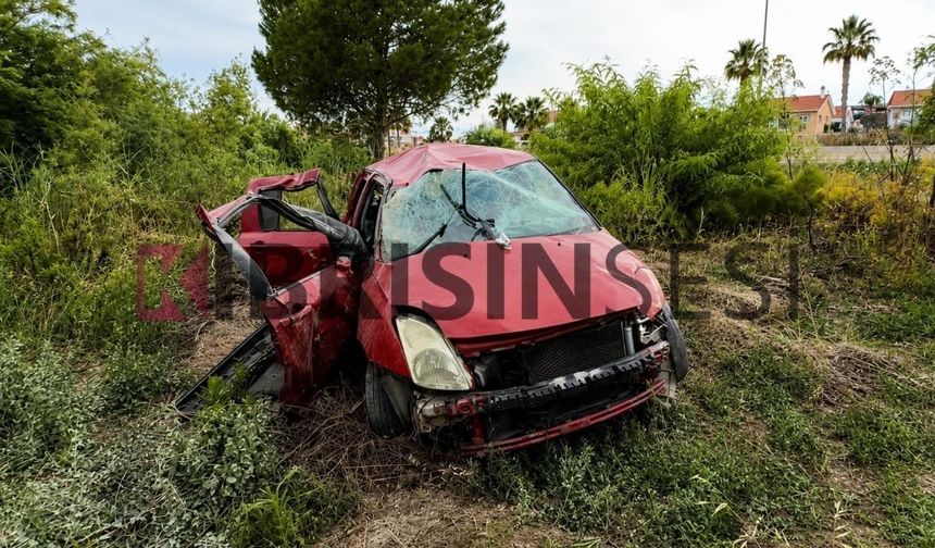 İskele-Gazimağusa yolunda feci kaza: 1’i bebek 5 kişi yaralandı