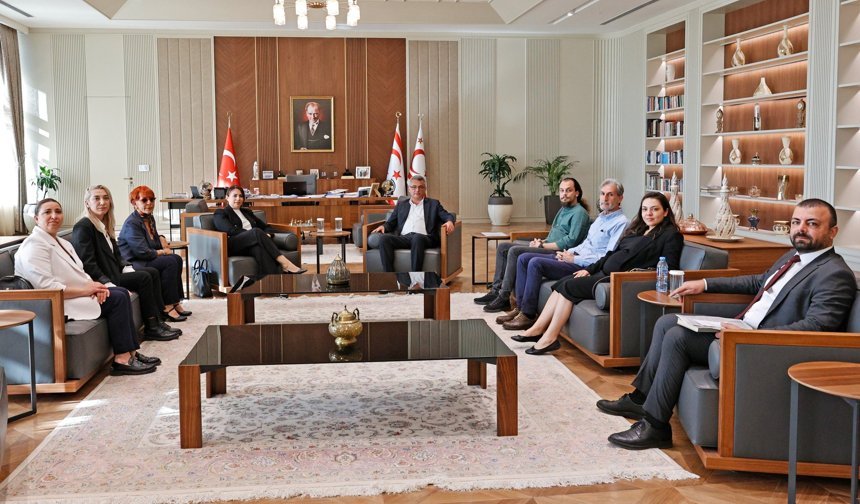 Cumhurbaşkanı Tufan Erhürman, Kıbrıs Türk Barolar Birliği, Medya Etik Kurulu, BASIN-SEN ve Kıbrıs Türk Gazeteciler Birli