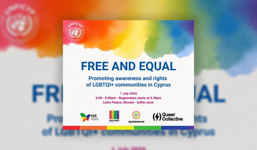 LGBTQI+ hakları için "Özgür ve Eşit" etkinliği çarşamba günü yapılacak