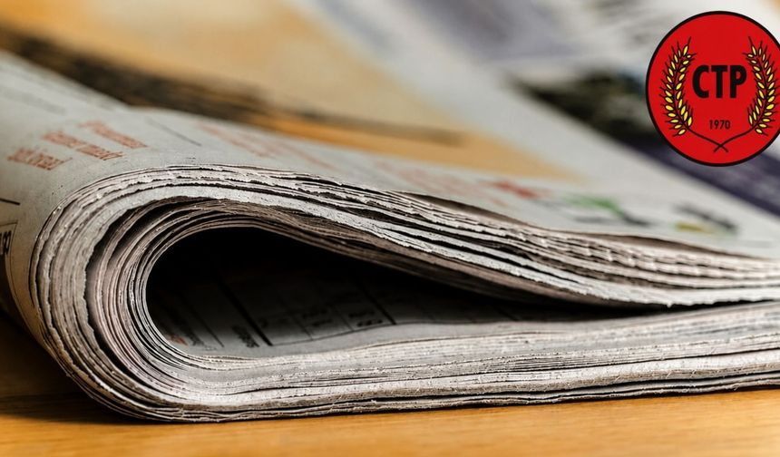 CTP: “Gazetecilerin özgürce görev yapabildiği bir ülke için mücadelemizi sürdüreceğiz”