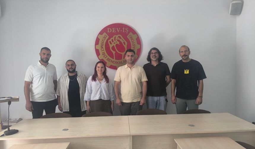 Bağımsızlık Yolu DEV-İŞ’i ziyaret etti