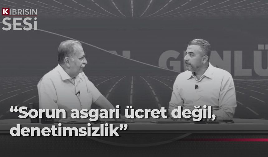 "Memleketi asgari ücret değil, denetimsizlik batırıyor"