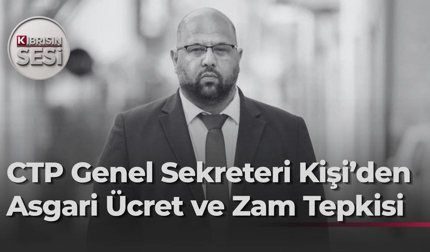 Kişi: "Hayat pahalılığı bitmeden asgari ücret artışı çözüm değil"
