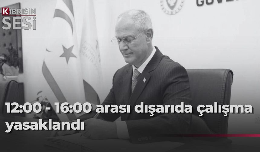 Çalışma Bakanlığı’ndan sıcak hava tedbiri: 12.00-16.00 arası güneş altında çalışma yasak