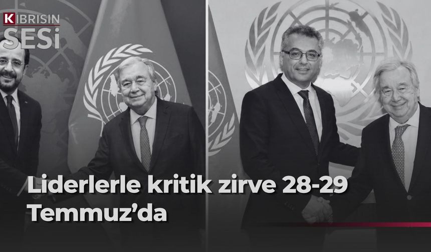 Antonio Guterres’in Kıbrıs temasları netleşti