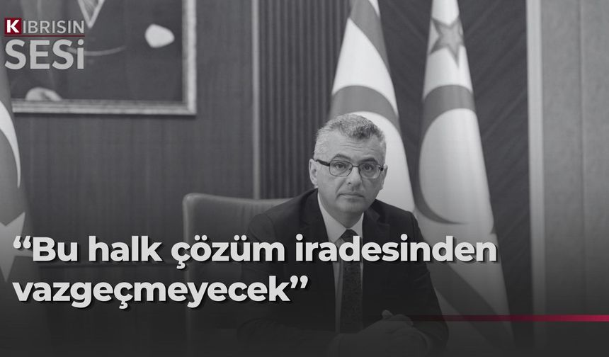 Erhürman'dan 20 Temmuz'da çözüm iradesi vurgusu