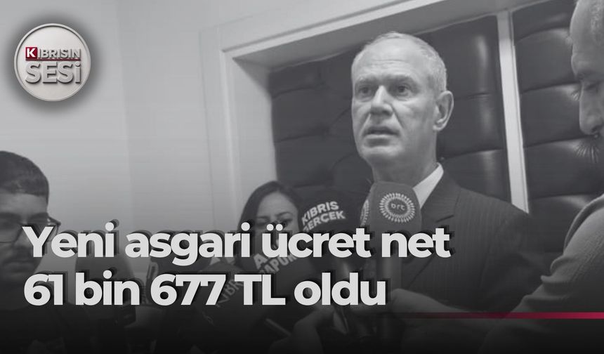 Asgari ücret oy çokluğuyla belirlendi: Net 61 bin 677 TL