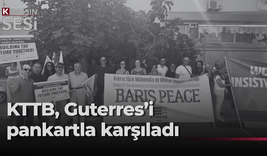 KTTB: “Sağlığın, kalıcı barışın en güçlü temellerinden biri olduğuna inanıyoruz”