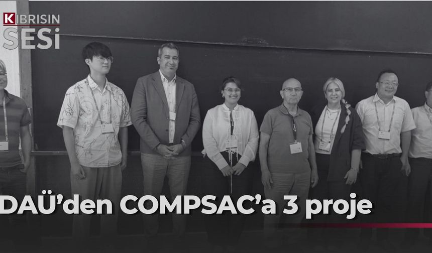 DAÜ COMPSAC'a üç çalışma sundu