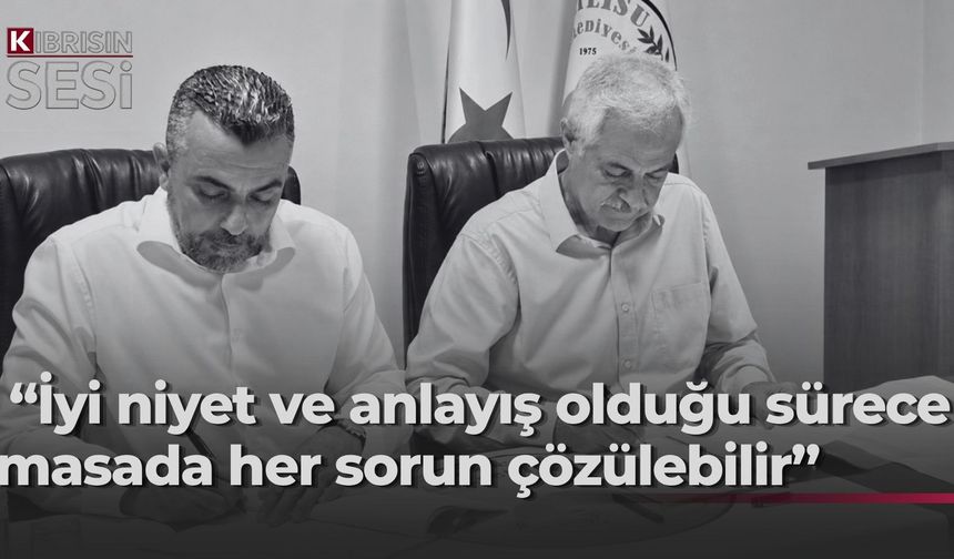 KAMU-İŞ ile Tatlısu Belediyesi arasında toplu iş sözleşmesi imzalandı