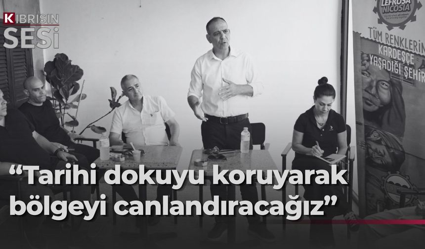 LTB Başkanı Harmancı, Zahra Sokak esnafı ile bir araya geldi