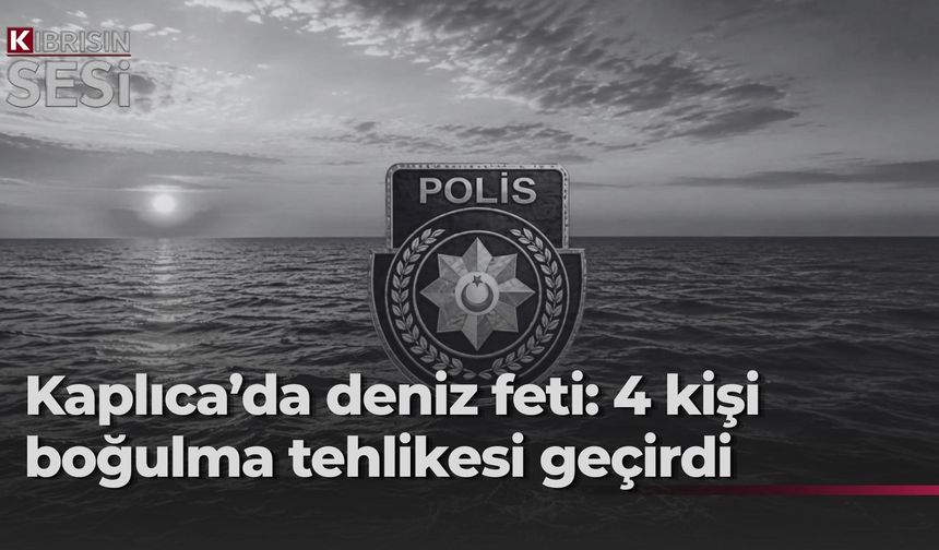Kaplıca Karavan Bölgesi'nde üst üste iki boğulma tehlikesi