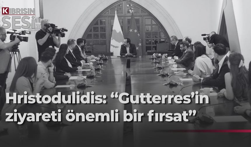Hristodulidis, Guterres ziyareti öncesi parti liderlerini topluyor