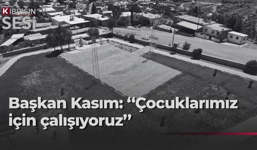 Gülden Kasım Çocuk Parkı'nda yenileme çalışmaları sürüyor