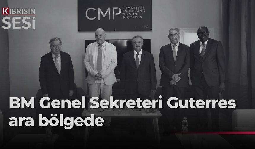 BM Genel Sekreteri Guterres, ara bölgedeki Kayıp Şahıslar Komitesi Antropoloji Laboratuvarı’nı ziyaret etti