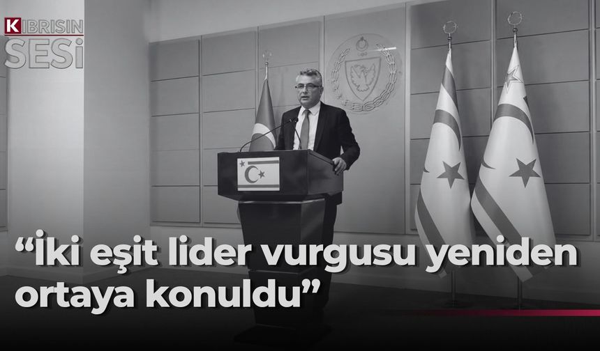 Erhürman: Guterres’in ziyareti sonuçlar açısından önemli ve olumlu