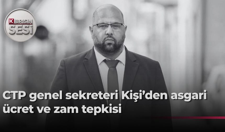 Kişi: "Hayat pahalılığı bitmeden asgari ücret artışı çözüm değil"