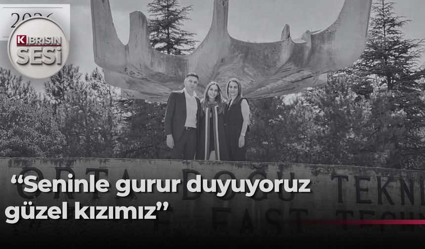 Amcaoğlu'ndan kızı Mısra'ya duygusal mezuniyet mesajı