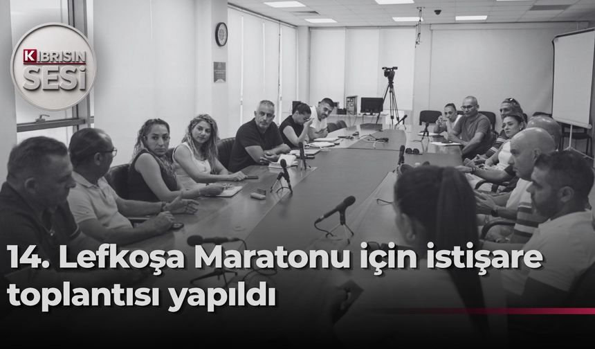 25 Ekim Pazar gün koşulacak Lefkoşa Maratonu için  hazırlıklar devam ediyor