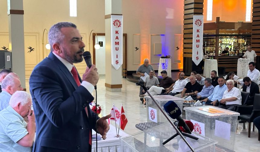 Kamu-İş'te genel kurul: Başkanlık için iki aday yarışıyor