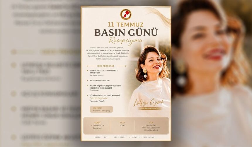 Gazeteciler Birliği, yarın 11 Temmuz Basın Günü dolayısıyla resepsiyon düzenleyecek