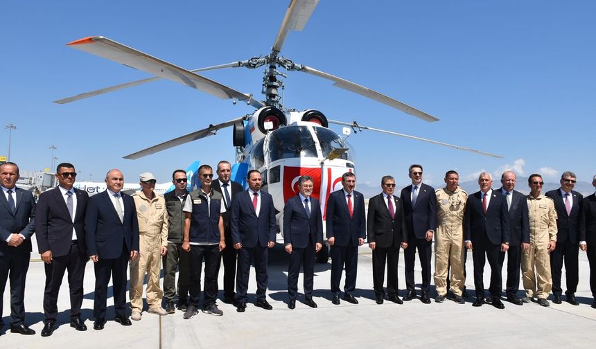 Bakan Çavuş: “Yangınlarla mücadelede hava gücümüzü Türkiye'nin desteğiyle daha da güçlendirdik”
