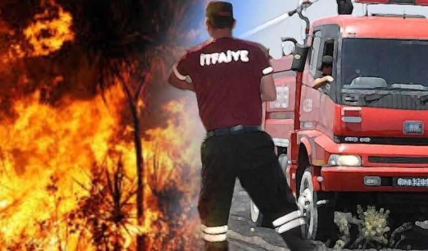 Ciklos’ta araç , Güzelyurt’ta arazi yangını…