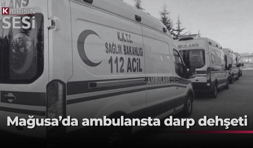 Alkollü şahıs, ambulansta görevli sağlık çalışanını darp etti