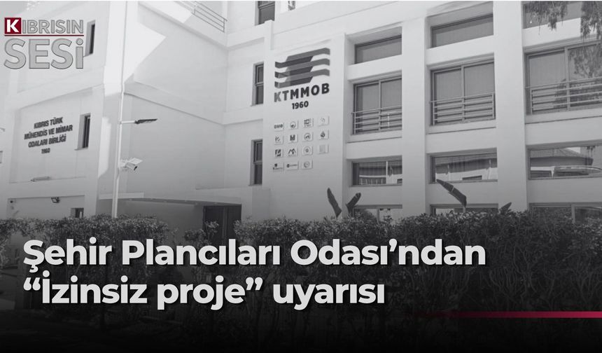 Şehir Plancıları Odası: "İzin süreci tamamlanmadan projelere başlanıyor"