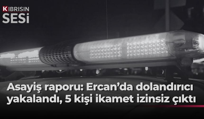 Polis kayıtlarına dört ayrı olay: Ölüm incelemesi, dolandırıcılık, kaçak elektrik ve ikamet ihlali