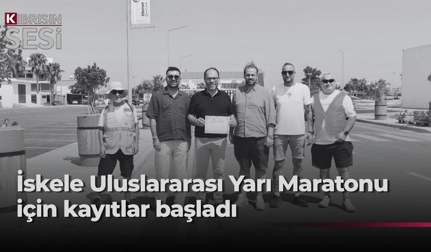 İskele’de, ilk kez uluslararası maraton düzenleniyor