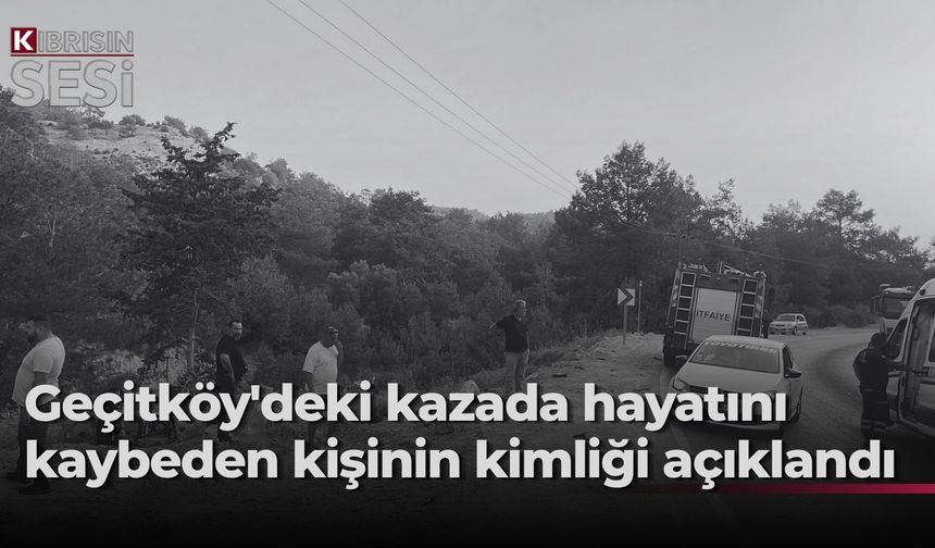 Sabah meydana gelen kazada yaşamını yitirenin 85 yaşındaki Turan Obalı olduğu açıklandı