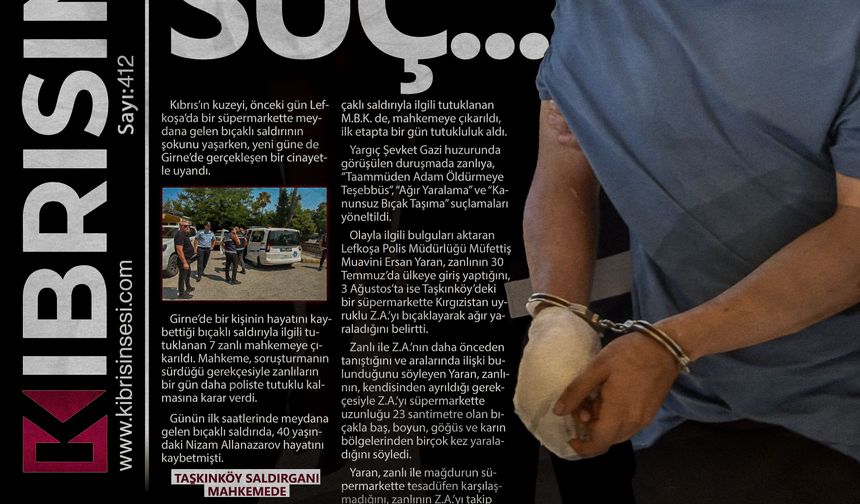 ŞİDDET, VAHŞET, SUÇ...