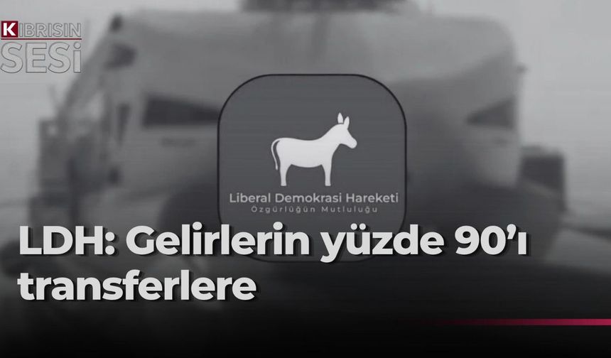 LDH: “Yerel gelirlerin yüzde 90’ı cari transferlere gidiyor”