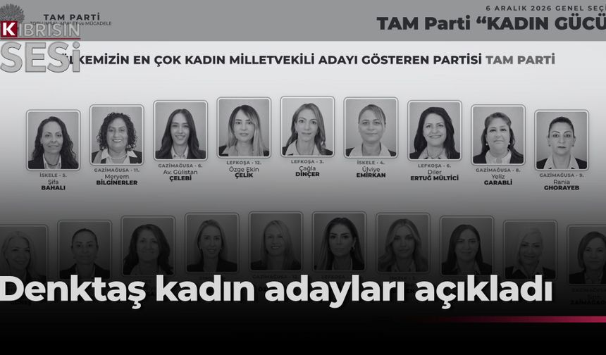 Denktaş: “Kadının dönüştürücü gücü siyaset sahnesine de damga vurmalı”