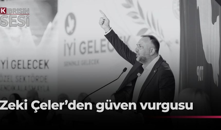 Çeler: “Siyasete güven hesap verebilirliğin hayata geçirilmesiyle mümkün olacak”