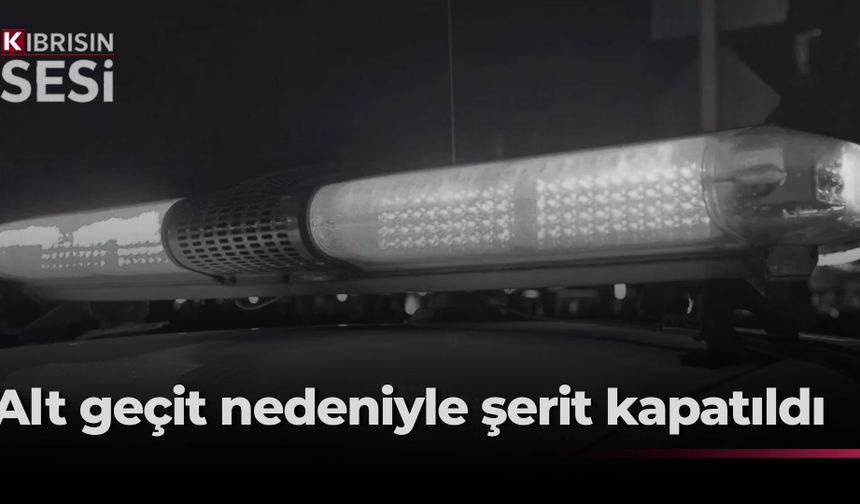 Polisten sürücülere uyarı… Karpaz’dan İskele’ye gidiş yönü trafiğe kapatıldı